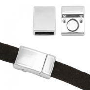 Magnet Verschlüsse basic quality Metall Ø10.2x3.1mm Antik silber