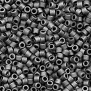 Miyuki Perlen delica's 11/0 Metallic matte slate grey DB-306
