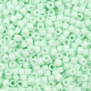 Miyuki Perlen delica's 11/0 Opaque matte light mint green