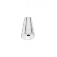 Beadalon Memory Wire Endkappen Cone 6.5mm Silber