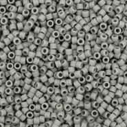 Miyuki Perlen delica's 11/0 Opaque matte gray DB-761
