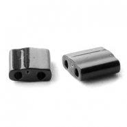 Miyuki Perlen tila 5x5mm Opaque black TL-401