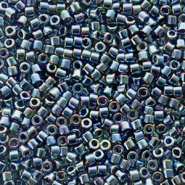 Miyuki Perlen delica's 11/0 Metallic iris gunmetal black DB-6