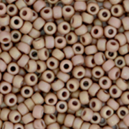 Miyuki Rocailles 8/0 Opaque glazed frosted rainbow lavender 8-4694