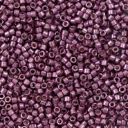 Miyuki Perlen delica's 11/0 Duracoat galvanized eggplant purple DB-1850