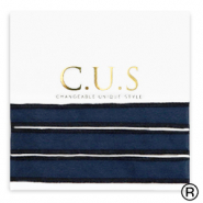 C.U.S® Schmuckband Shiny intense dark blue