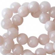 Naturstein Perlen Marmor und Calcit 8mm Beige brown