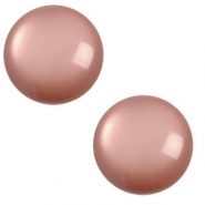 7 mm classic Cabochon Polaris Elements shiny Rouge blush