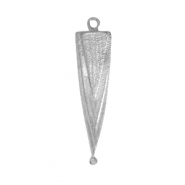 Metall Anhänger DQ Triangle Antik silber (Nickelfrei)