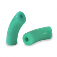 Acryl perlen Tube Turquoise