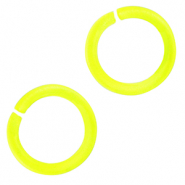 Farbiges Zubeh&ouml;r Binderinge Neon yellow
