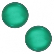 12 mm classic Cabochon Polaris Elements Lucido Eden green