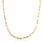 Gliederketten aus Stainless Steel - Rostfreiem Stahl Gold