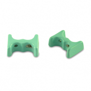 Tile beads Turquoise