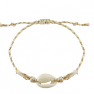 Armb&auml;nder Kauri White-gold