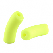 Tube Acrylperlen matt Neon yellow
