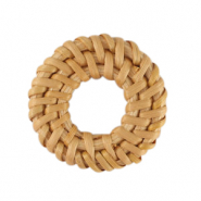 Rattan Anhänger 35mm Natural beige