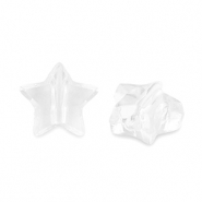 Acryl Perlen Stern Transparent