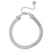 Armb&auml;nder aus Stainless Steel - Rostfreiem Stahl Silber