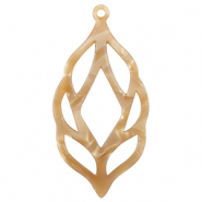 Resin Anh&auml;nger Sand brown