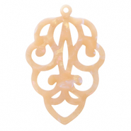 Resin Anhänger Peach blush opal