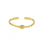 Ringe aus Stainless Steel - Rostfreiem Stahl Gold