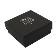 Schmuck-(Geschenk)-Box "Pretty things inside"&nbsp; Black