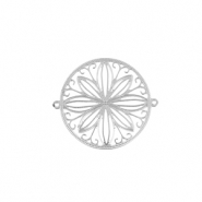 Stainless Steel - Rostfrei Stahl Anh&auml;nger Bohemian Zwischenst&uuml;ck 20mm Silver