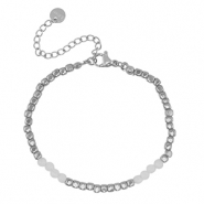 Armb&auml;nder aus Stainless Steel - Rostfreiem Stahl Silver-white