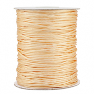 Makramee Band geflochten 1.5mm Vanilla yellow