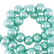 Glaswachsperlen 8mm Mint green