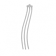 Stainless Steel - Rostfrei Stahl Anhänger Silver