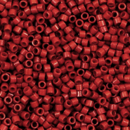 Miyuki Perlen delica's 11/0 Duracoat opaque dyed garnet red DB-2354