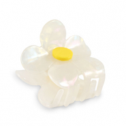 Haarschmuck Haarklemme Blume White
