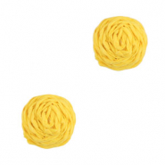 Bast Anhänger 12mm Yellow