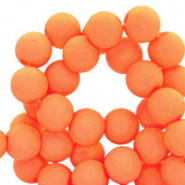 8 mm Acrylperlen Orange