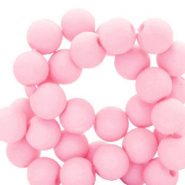 6 mm Acrylperlen Light pink