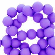 4 mm Acrylperlen Dark purple
