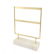 Schmuckdisplay f&uuml;r Ohrringe Natural-gold