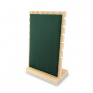 Schmuckdisplay f&uuml;r Ketten Natural-dark Green