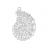 Stainless Steel - Rostfrei Stahl Anhänger Muschel Silver