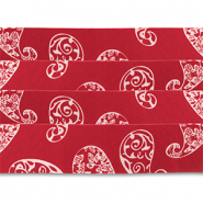Bandana-Set 4 St&uuml;ck Red-white