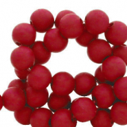 4 mm Acrylperlen Red