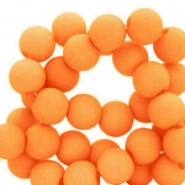 4 mm Acrylperlen Orange