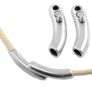 DQ Metall Magnetverschluss für 5mm (Dreamz) Band antik silber (nickelfrei)