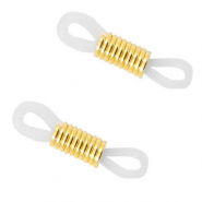 Endst&uuml;ck Brillen Kordel Transparent-gold