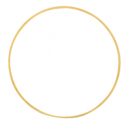 Metall Zubeh&ouml;r DQ Ring 40mm Gold (Nickelfrei)