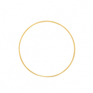 Metall Zubeh&ouml;r DQ Ring 20mm Gold (Nickelfrei)