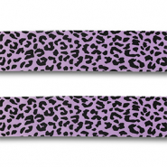 Bandana Leopard Purple-black
