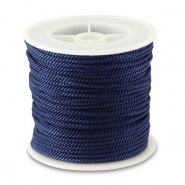 Trendy Kordel 2mm Dark blue